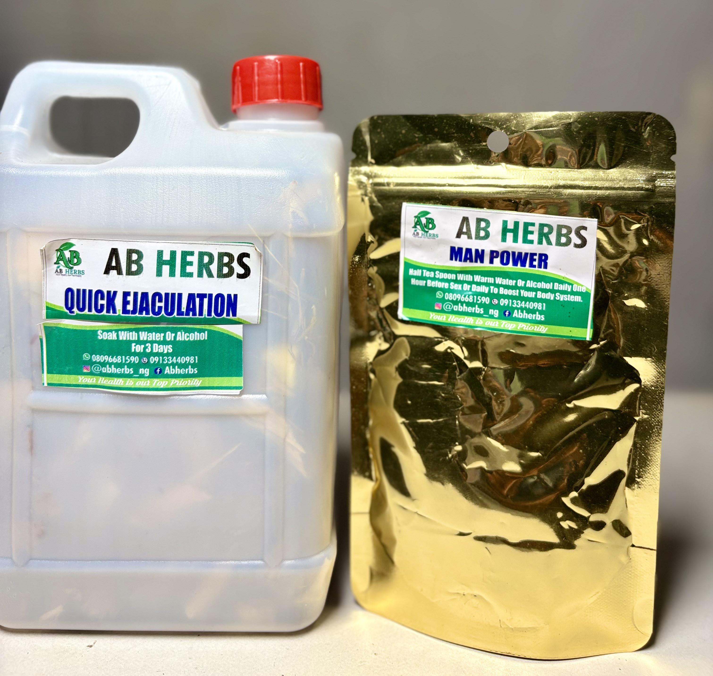 Manpower and quick ejaculation herbs